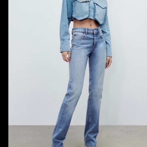 Zara straight leg jeans - Picture 2 of 10